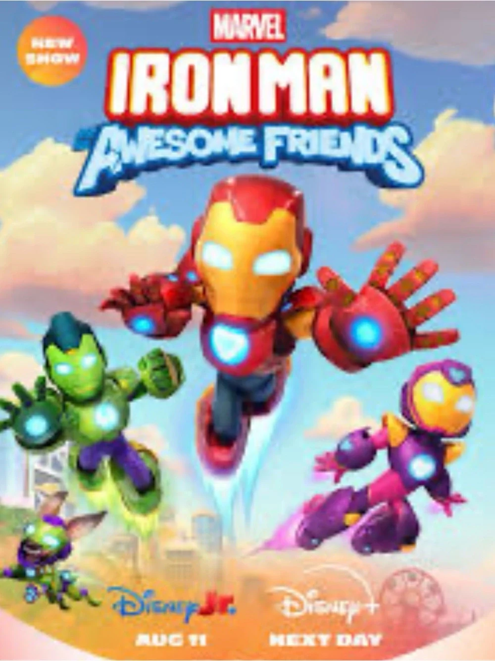 Marvel Iron Man & His Awesome Friends Armour Up Kids SnapBack Cap